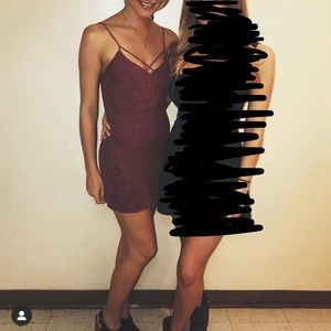 Dusty Pink Pacsun Mini Dress